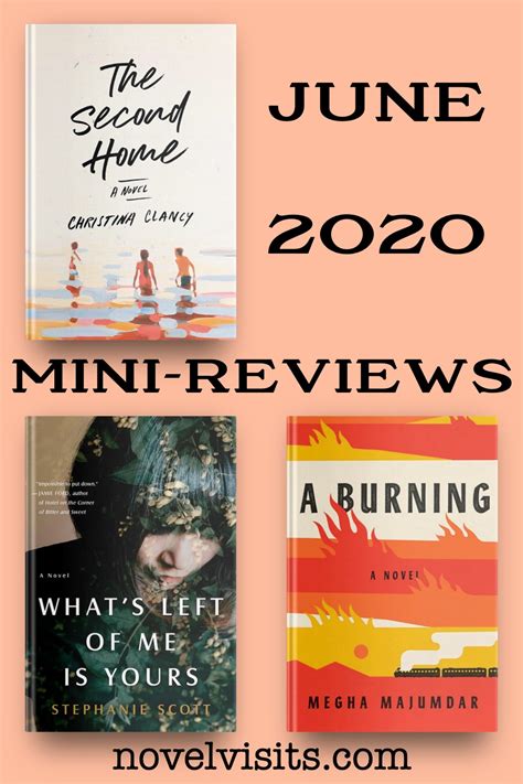 June Mini Reviews ~ A Trio Of Debuts Novel Visits