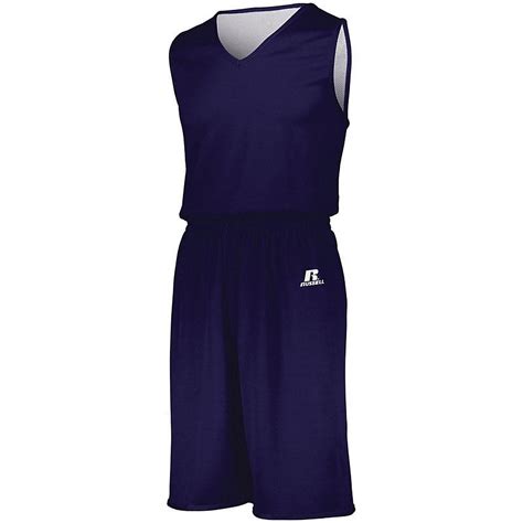 Russell Mens Undivided Solid Single Ply Reversible Jersey 5r9dlm