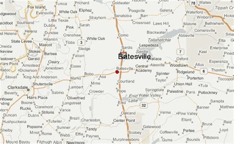 Guía Urbano De Batesville Mississippi