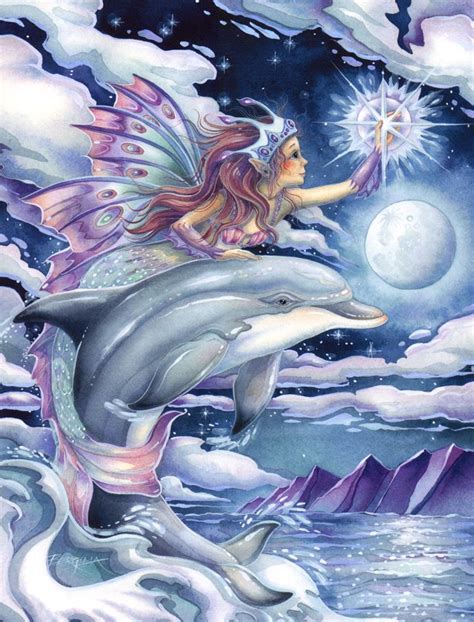 Jody Bergsma Art Dolphin Art Dolphins Fairy Art