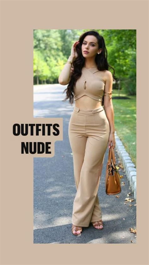 Outfits Nude Ropa Nude Moda Piel Ropa De Moda Moda Para Mujer