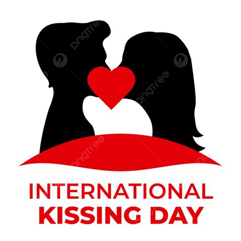 Gambar Logo Cinta Pasangan Hari Ciuman Ciuman Janji Cinta Png Dan