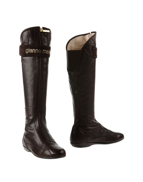 Lyst Gianna Meliani Boots In Brown
