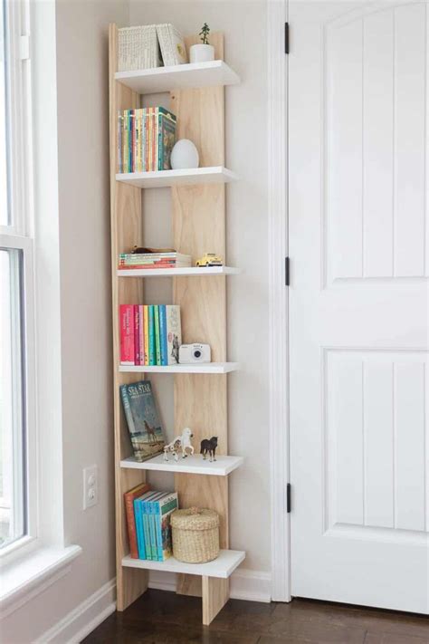 Diy 60 Corner Bookcase One Room Challenge Week 3 Shelves In
