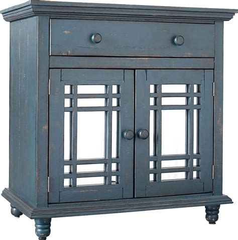 Kristansand Blue Colors Accent Cabinet Rooms To Go