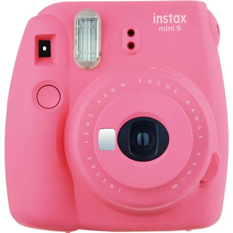 Fujifilm Instax Mini 9 Flamingo Pink Rozi Polaroid Fuji Fotoaparat S
