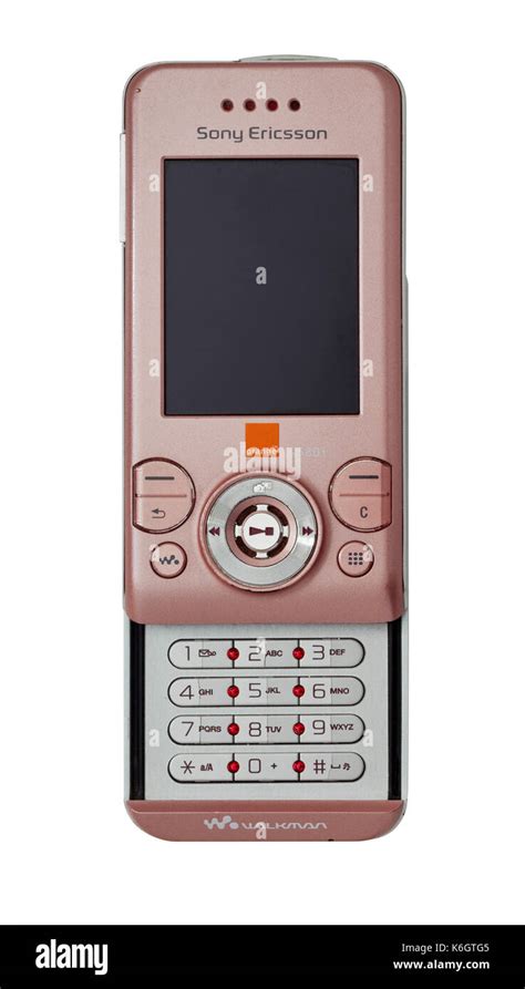 Sony Ericsson W5801 Mobile Slide Up Phone Stock Photo 158951749 Alamy