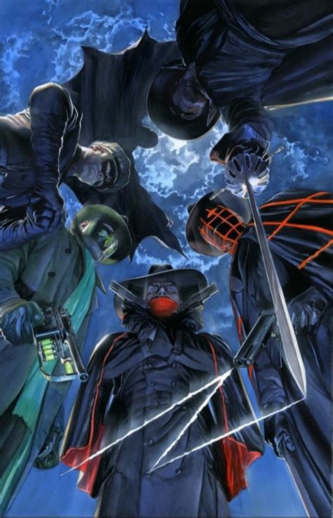 The Shadow The Green Hornet Kato Zorro And The Spider Masks 1 By