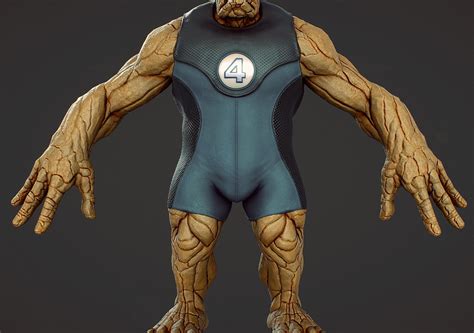 The Thing Fantastic 4 Cgtrader