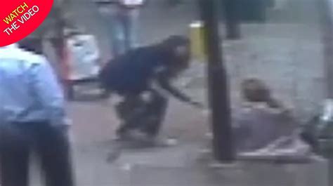 Moment Pimlico Pusher Shoves Woman Into Moving London Bus After Row