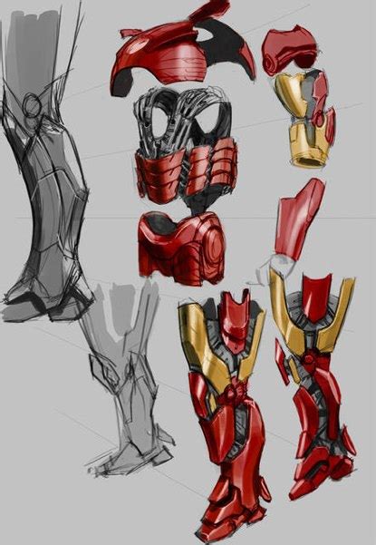 Ironmanactionfigure Iron Man Suit Blueprints