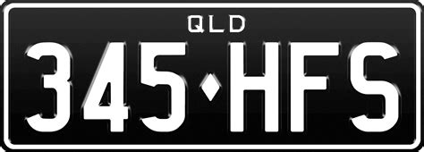 Classic Plates Personalised Plates Queensland