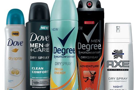 Unilever Pushes The Deodorant Spray Can Wsj