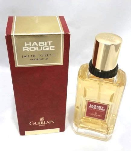 Habit Rouge Cologne For Men By Guerlain Eau De Toilette