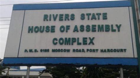Breaking Government Demolishes Rivers State House Of Assembly
