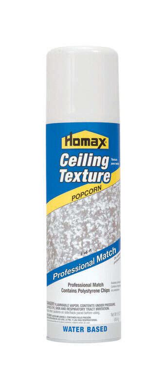 Homax Pro Match White Water Based Popcorn Ceiling Spray Texture 16 Oz