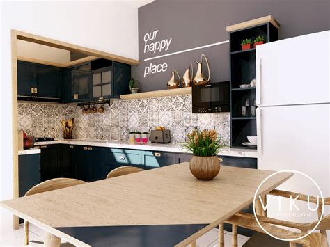 dapur outdoor minimalis modern konsep terbaru