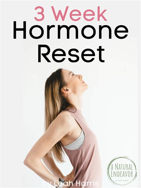 3 Week Hormone Reset Challenge For Women Hormones Female Hormone