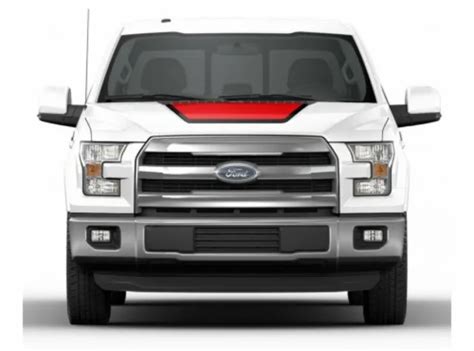 2015 2018 Ford F150 Oem Hood Cowl Decal Red And Black Vfl3z 9920000 H