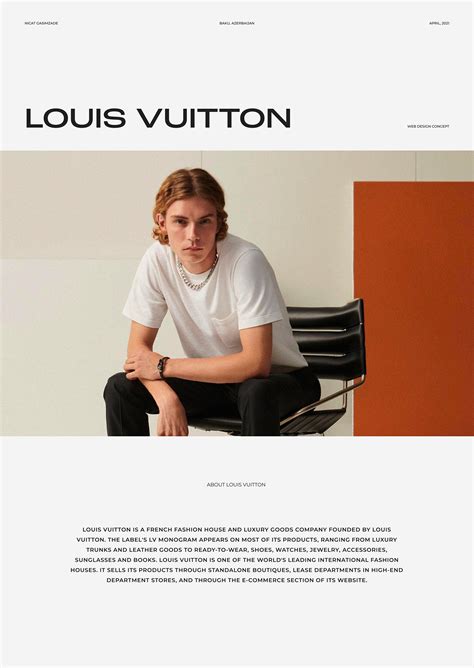 Louis Vuitton Online Store On Behance