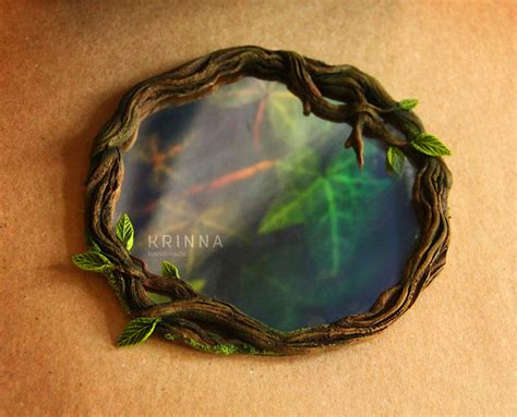 Enchanted Forest Mirror From Polymer Clay By Krinna On Deviantart