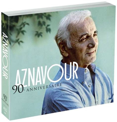 Charles Aznavour Eme Anniversaire Cds Jpc