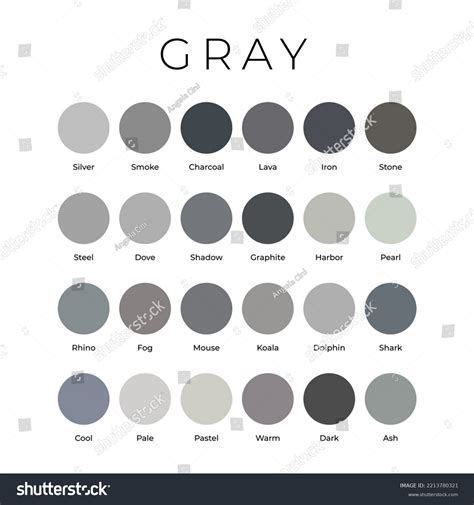 406 Names Grey Colour Shades Images Stock Photos And Vectors Shutterstock