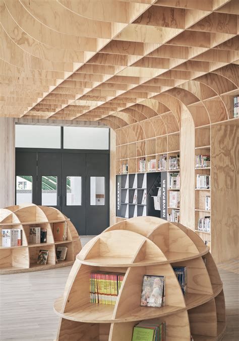 Galeria De Biblioteca Da Escola Primária Lishin Tali Design 12