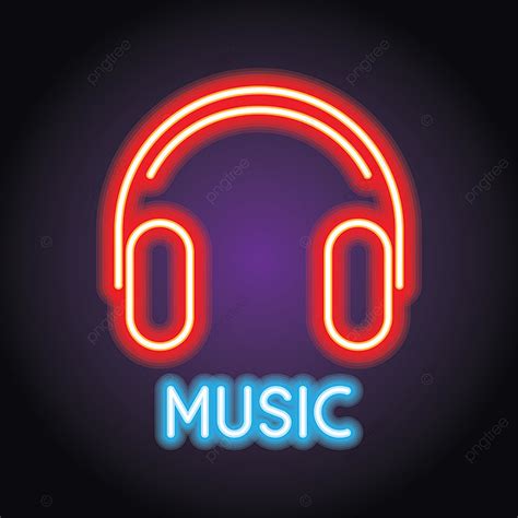 Live Music Neon Png Picture Music And Live Music Logo With Neon Effect