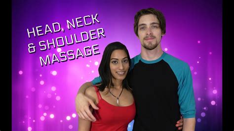 Head Neck And Shoulder Massage Asmr Part 2 Youtube