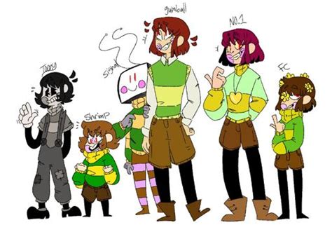 All Of My Charas Undertale Amino