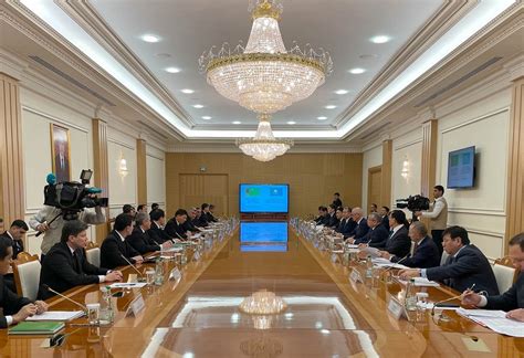 Ashgabat Hosts Th Meeting Of Intergovernmental Turkmen Kazakh