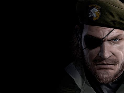 Big Boss Metal Gear Solid Eye Patch Mac Wallpaper Download