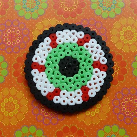 Here is a great collection of perler bead, hama bead or fuse bead patterns for you to use with your own peg boards. Halloween Perler Bead Patterns | Holidappy