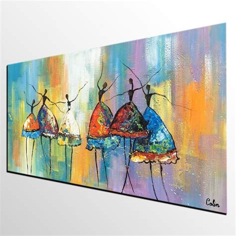 Custom Extra Large Painting Ballet Dancers Painting