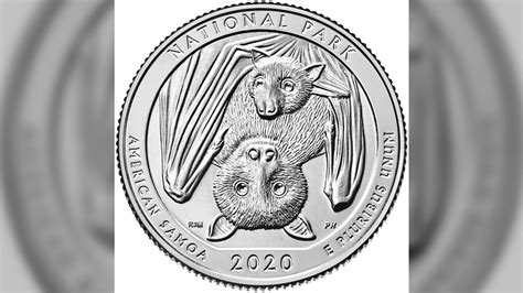 Samoan Fruit Bats Will Be Featured On Quarters Released By The Us Mint