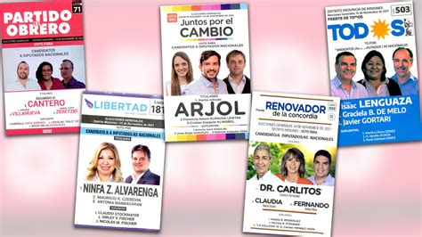 Elecciones 2021 En Misiones Las Boletas Y Los Candidatos Uno Por Uno Infobae