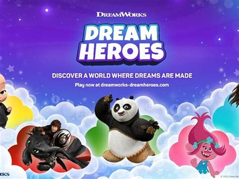 Dreamworks Launches Interactive World Through Dream Heroes Thehiveasia