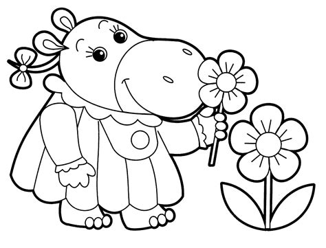 Black And White Coloring Pages Of Animals At Getdrawings