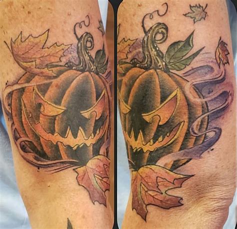 Pumpkin Tattoo Pumpkin Tattoo Animal Tattoo Portrait Tattoo