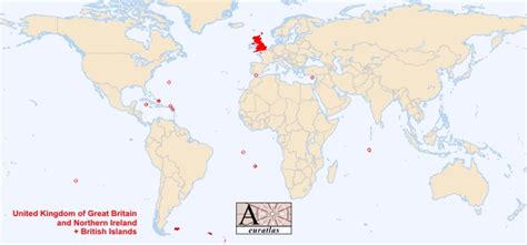 World Atlas The Sovereign States Of The World United Kingdom United