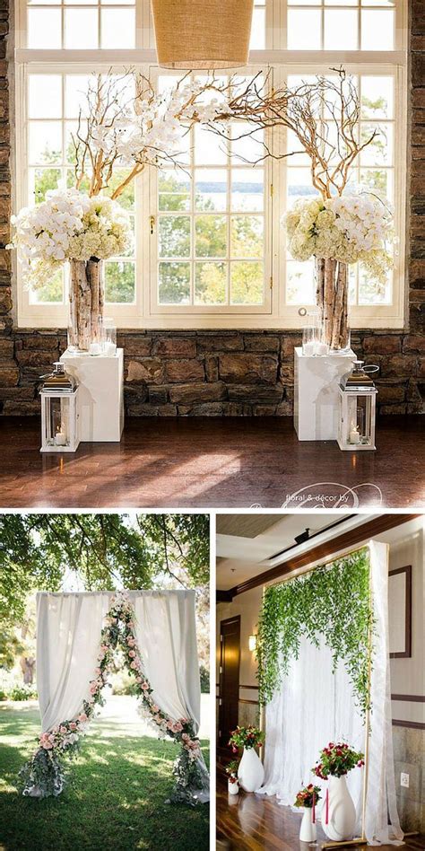 33 Wedding Backdrop Ideas For Ceremony, Reception & More #2552092