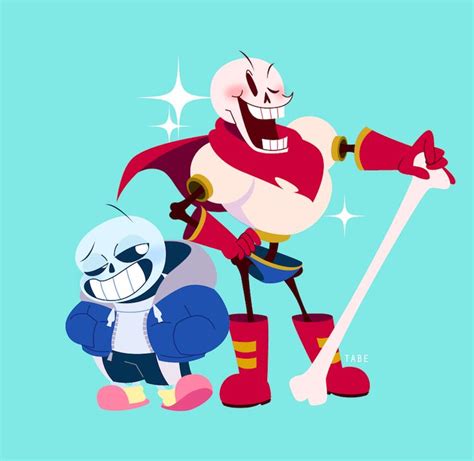Sans And Papyrus By Tabe103 On Deviantart Undertale Undertale Cute