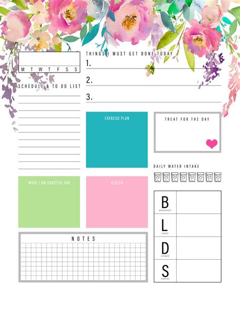 The Best Free Printable Planner To Organize Your Life