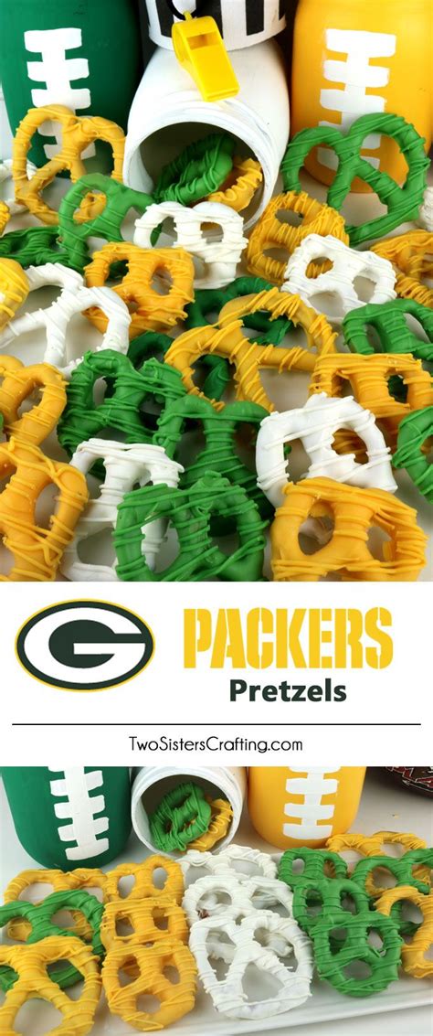 The cost of super bowl commercials over the years super bowl lv wing deals. Green Bay Packers Pretzels | Football snacks, Packers ...