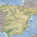 Mapa de Localización de la Ciudad de Madrid en España | España Mapa por ...