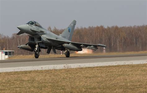 Raf Typhoon Jets Deploy To Estonia To Support Baltic Air Policing With