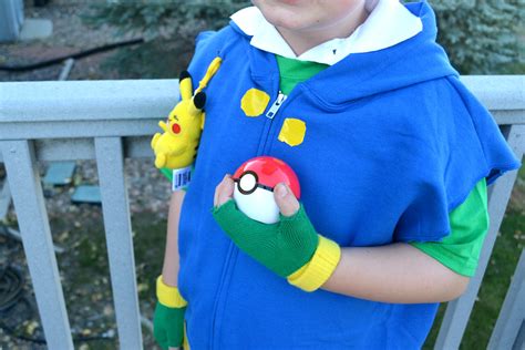 Check them out and create your own homemade costume for halloween. Ash Ketchum - Pokemon DIY Halloween Costume | Building Our Story