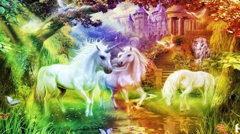 Here are only the best unicorns wallpapers. Free Unicorn Wallpaper 1366x768 - WallpaperSafari