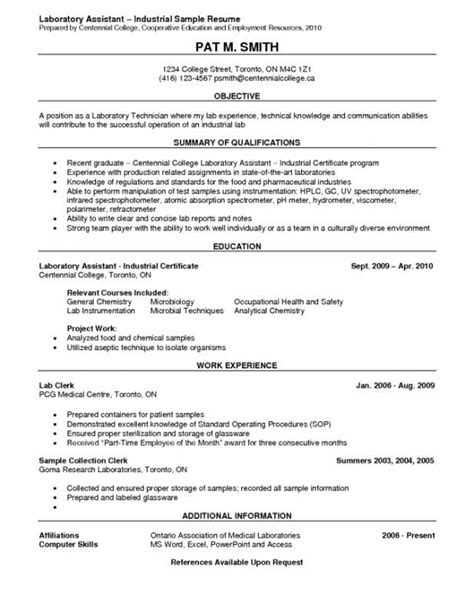 You ought to read more about the template and find out whether you need. Lab Technician Resume | Lab technician